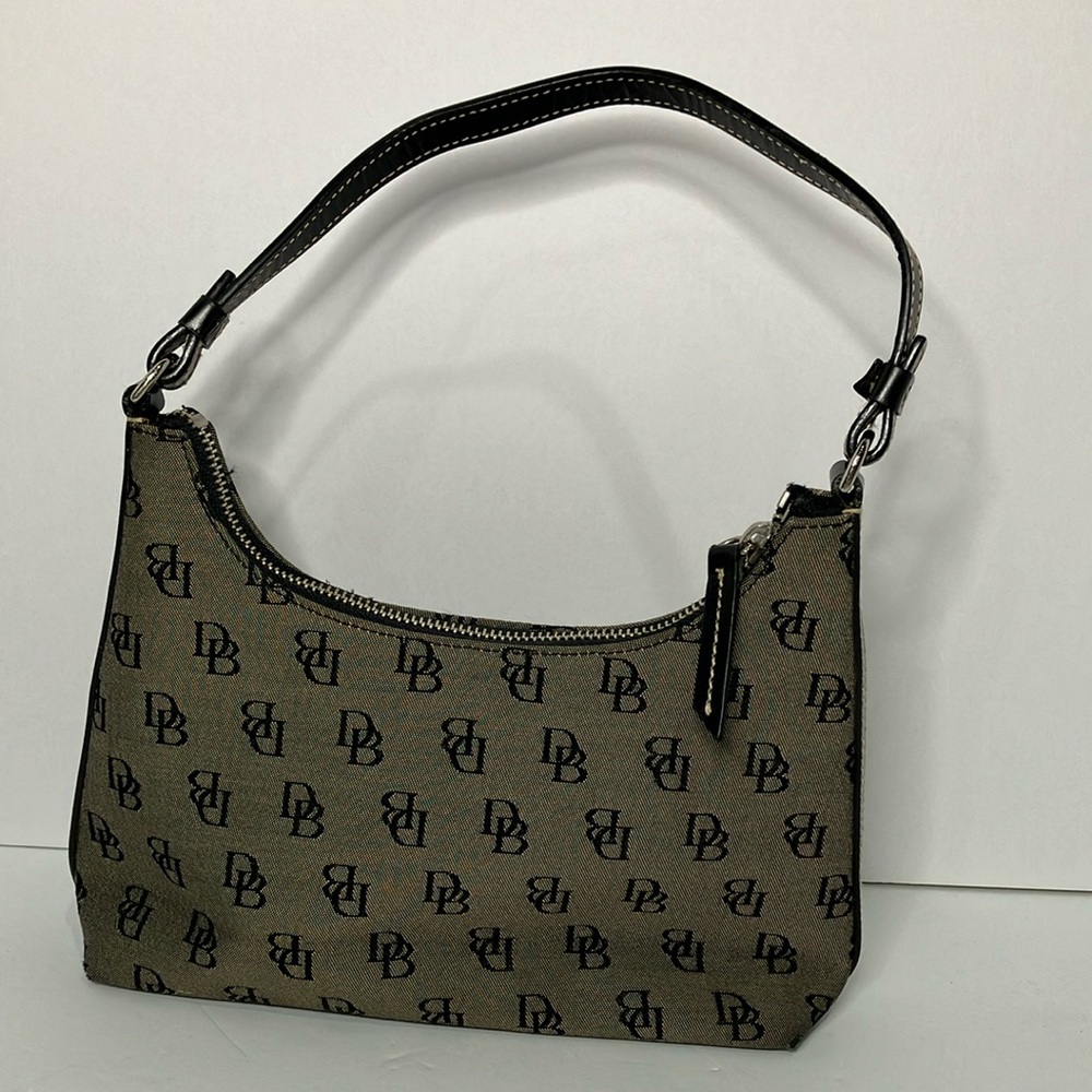Dooney & Bourke Mini Jaquard logo print canvas purse